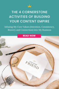 The 4 Cornerstone Activities of Building Your Content Empire