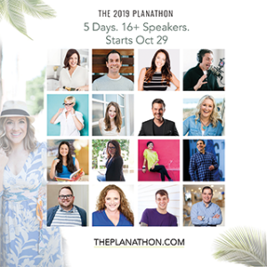 Hailey Dale from Your Content Empire was a speaker at the Planathon from Amber McCue