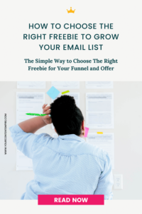 How to Choose the Right Freebie to Grow Your Email List