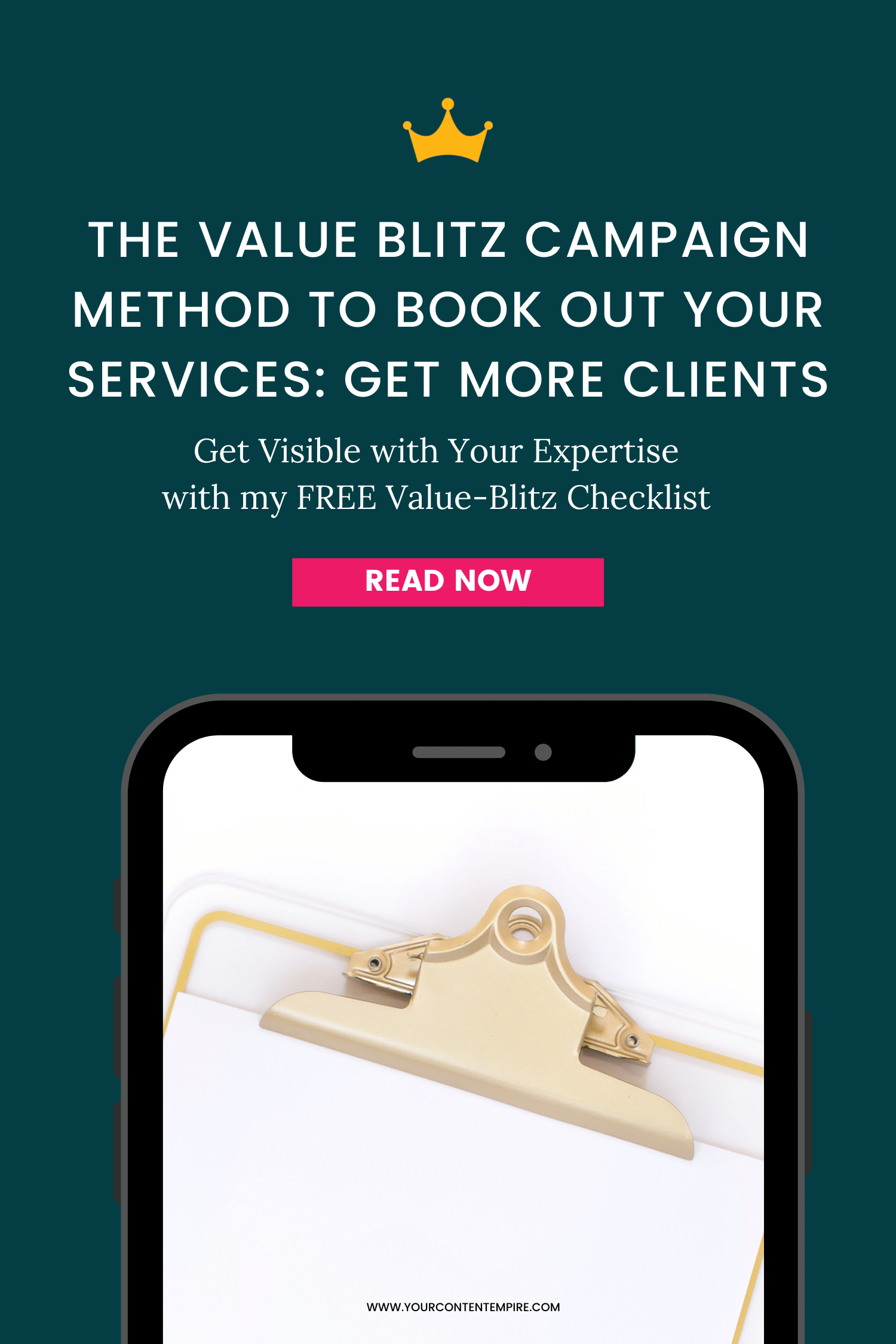 The Value Blitz Campaign Method to Book Out Your Services: Get More Clients