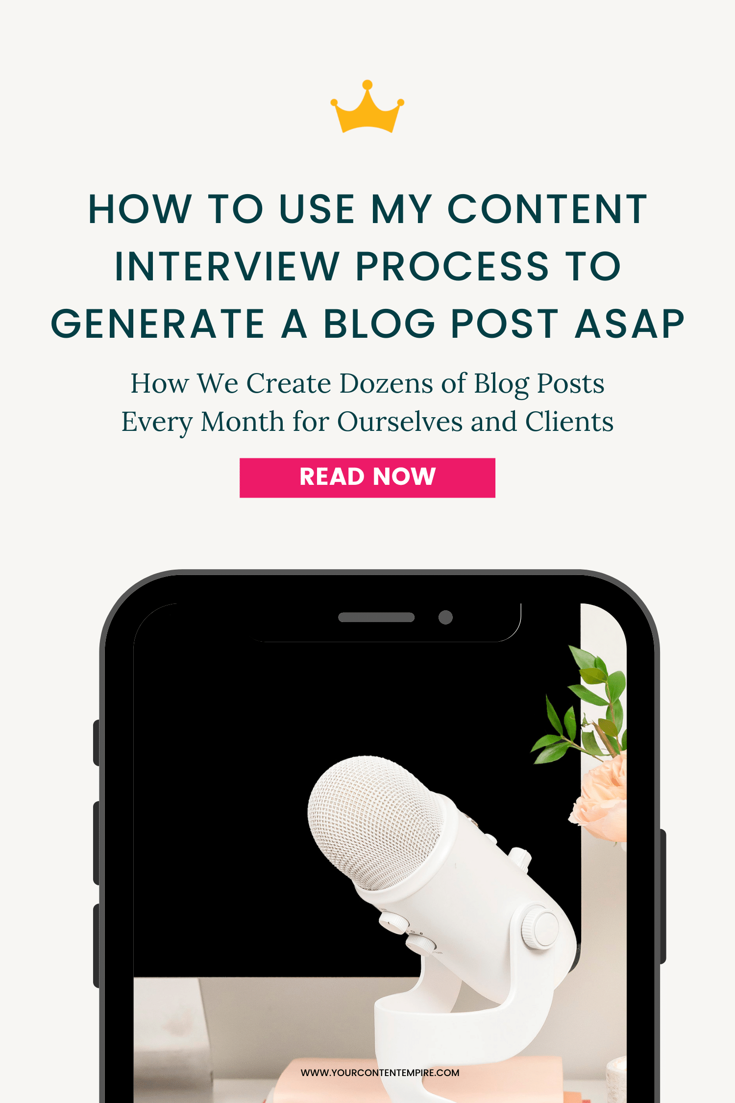 How to Use My Content Interview Process to Generate a Blog Post ASAP