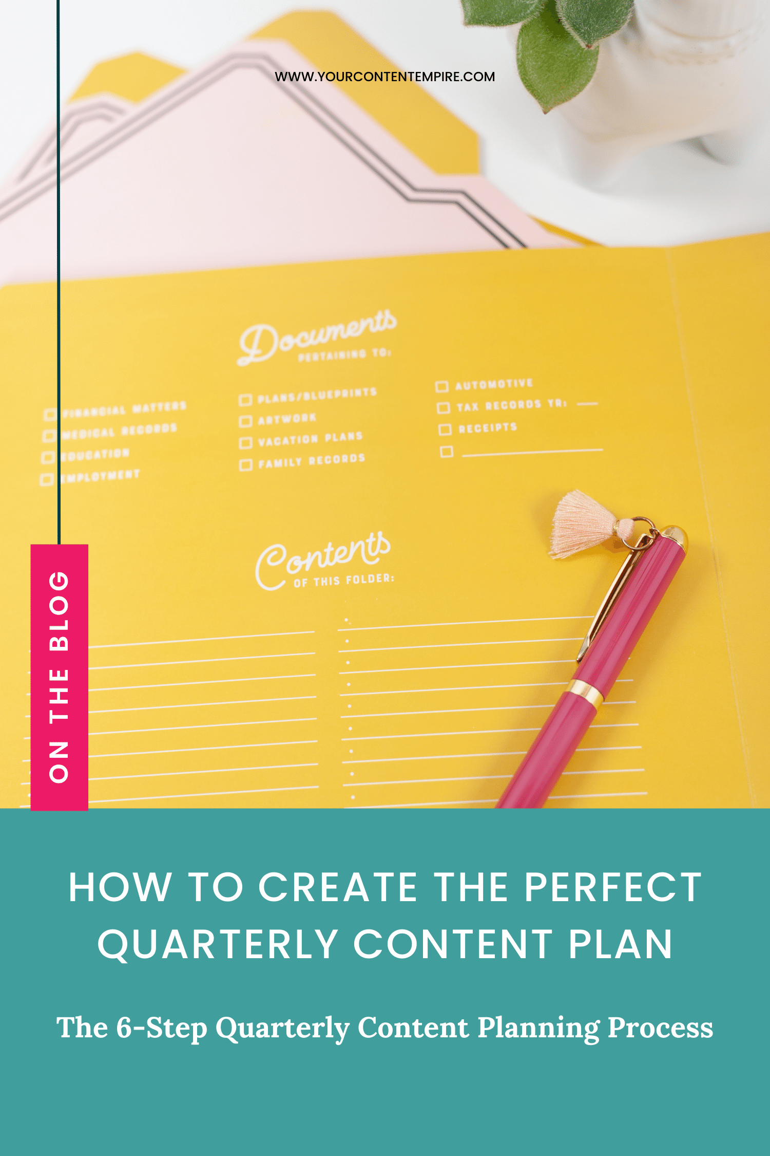 How to Create the Perfect Quarterly Content Plan