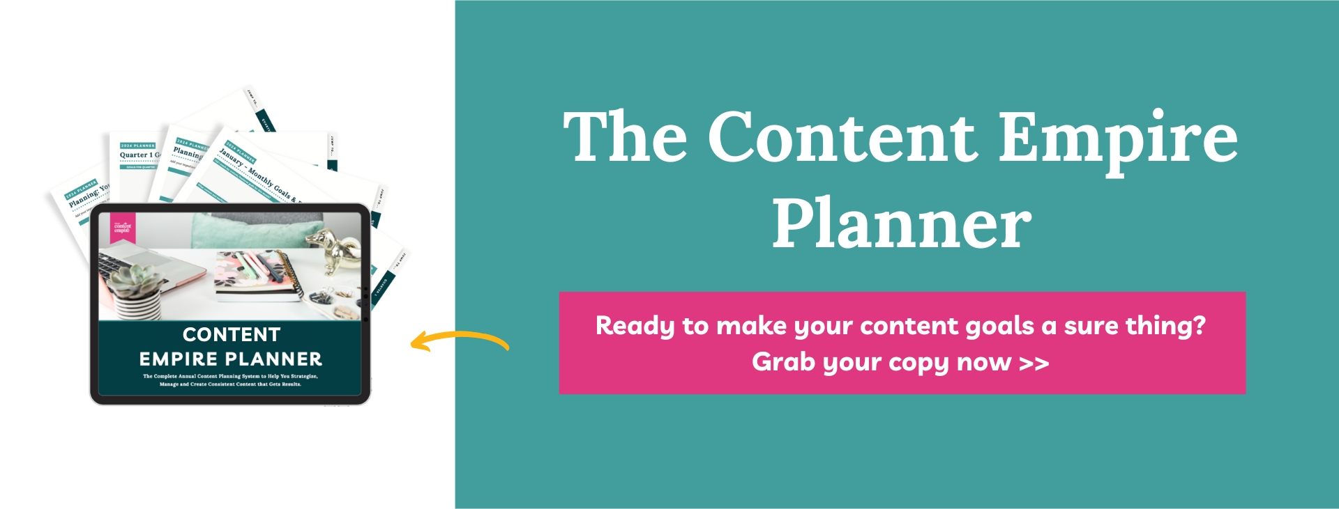 Your Content Empire - Content Empire Planner and Digital Planning Bundle