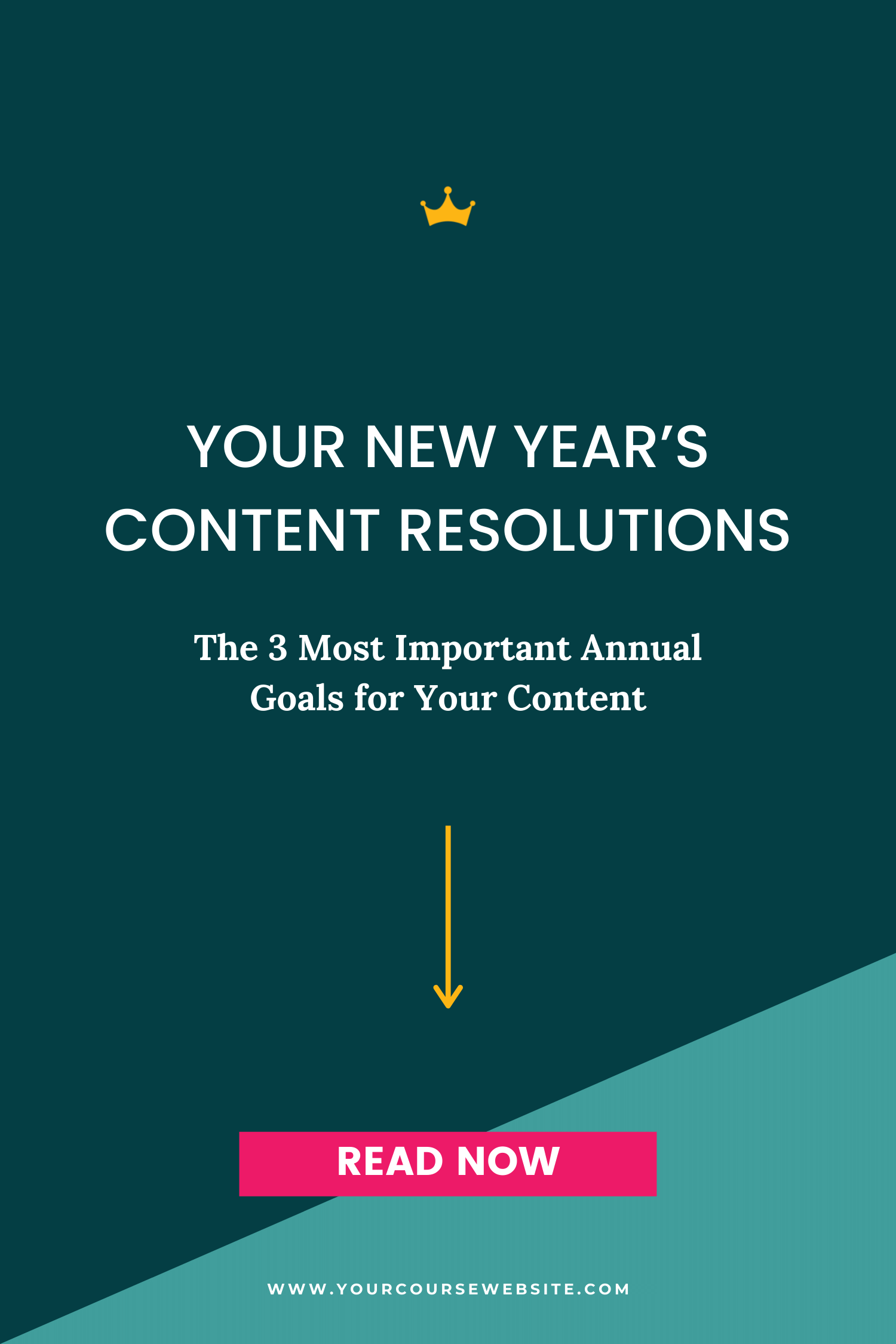 Your New Year’s Content Resolutions