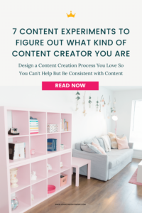 7 Content Experiments to Figure Out What Kind of Content Creator You Are by Your Content Empire