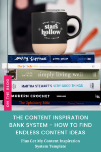 The Content Inspiration Bank System - How to Find Endless Content Ideas by Your Content Empire