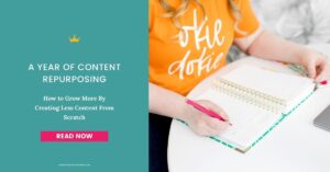 A Year of Content Repurposing by Your Content Empire