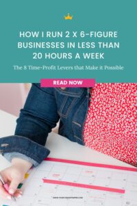 How I Run 2 x 6-Figure Businesses in Less than 20 Hours a Week by Your Content Empire
