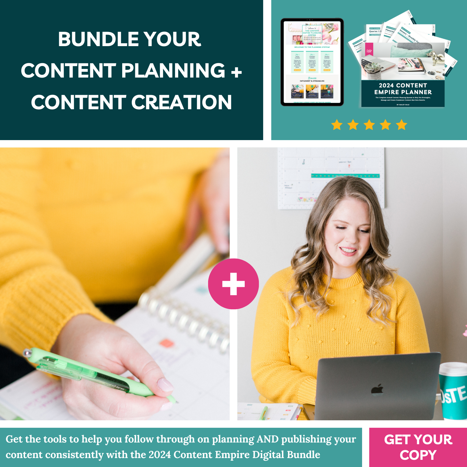 2023 Content Planning Bundle by Your Content Empire