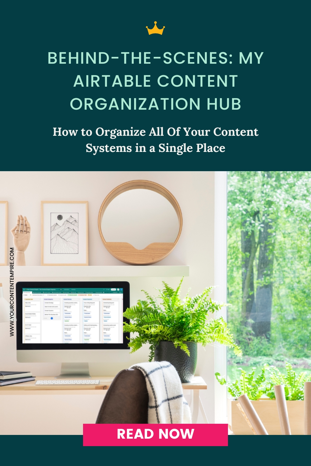 Your Content Empire - Behind-The-Scenes: My Airtable Content Organization Hub