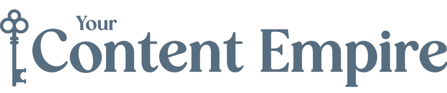 Your Content Empire - Main Logo - All Blue