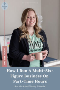 25 Hour Weekly Business Calendar by Your Content Empire