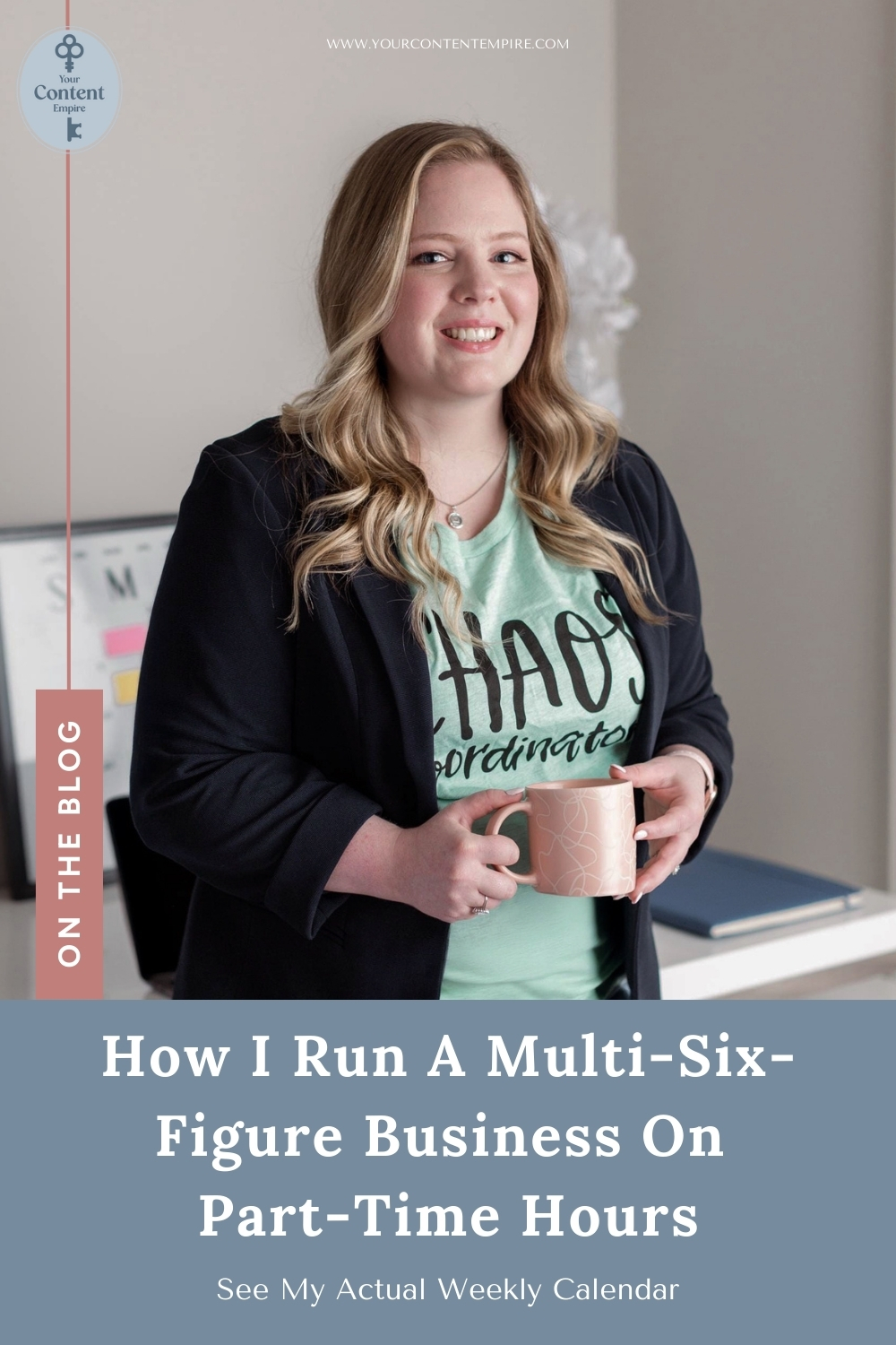 25 Hour Weekly Business Calendar by Your Content Empire