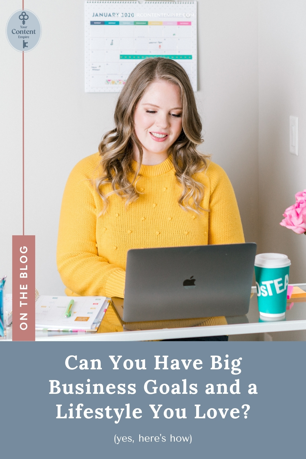 Can You Have Big Business Goals and a Lifestyle You Love by Your Content Empire