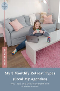 Steal My Monthly Business Retreat Agendas by Your Content Empire